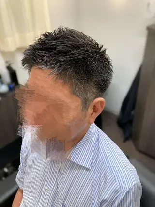 ショート メンズ trim渋谷店所属・徒歩3分ビジネスマン カット👦🏻うしだのヘアスタイル