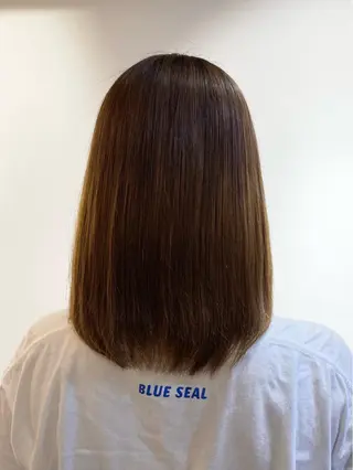 ミディアム 🫧縮毛矯正🫧ai hara🫧表参道のヘアスタイル