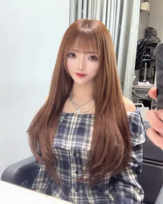 ロング elyts-shibuya-所属・【elyts】 𝑲𝑶𝑼𝑲𝑰のヘアスタイル