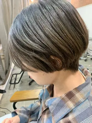 ショート ⭐️似合わせ⭐️ ほかぞの　りかのヘアスタイル
