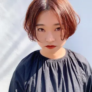 ショート カラー CODE.LINE所属・中川 竜誠のヘアスタイル