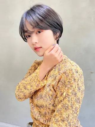 ショート 横浜美容室／暖色系 michika🌹のヘアスタイル