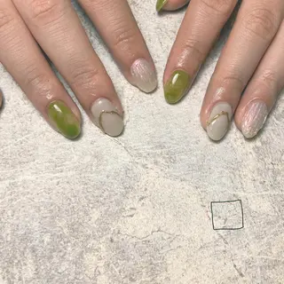 ネイル chik所属・hamaguchi licoのネイルデザイン