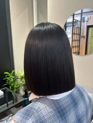 ミディアム RUE5所属・🫧 ボブ/真鍋 衿奈🫧のヘアスタイル