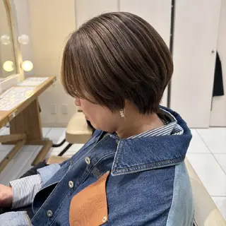 ショート 縮毛矯正💎/ 素髪ストレート🫧のヘアスタイル