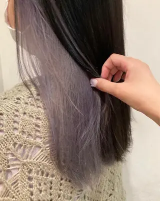 ロング カラー KANO🌷 艶カラーのヘアスタイル