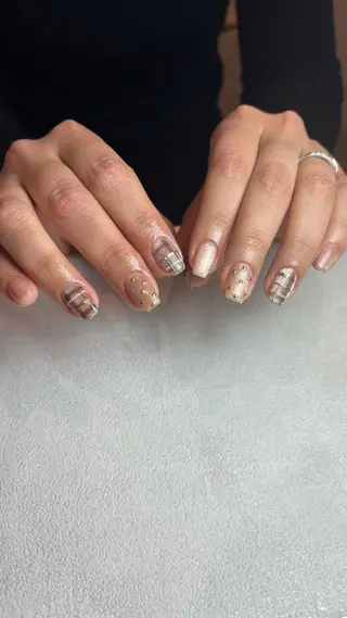 メンズ ネイル 山田 美羽のネイルデザイン