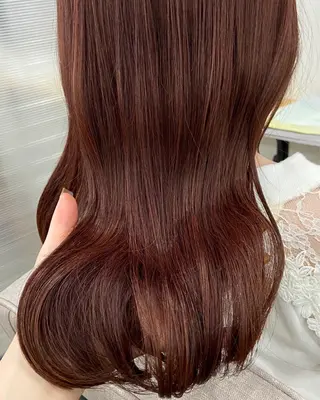 ロング カラー ヘアアレンジ LOVETH  大名所属・Trip大名 AZUのヘアスタイル