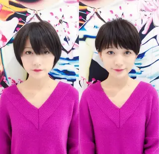 ショート nex the salon vlow所属・趙 英来のヘアスタイル