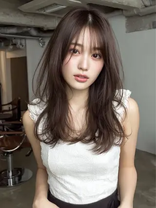 ロング カラー 似合わせ美髪ヘア✨ 天王寺．阿倍野🌈のヘアスタイル