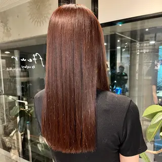 ロング YURI🐏脱縮毛× くせ毛活かすスタイルのヘアスタイル