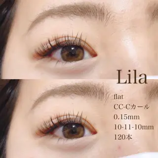 マツエク・マツパ Lila 寝屋川店のマツエク・マツパデザイン