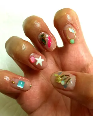 ネイル 河野ちえ (雑誌掲載サロン)のネイルデザイン