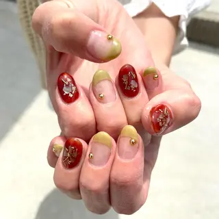 ネイル Sea  nail by emaのネイルデザイン