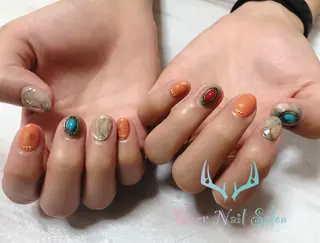 ネイル Peachy 🍑のネイルデザイン