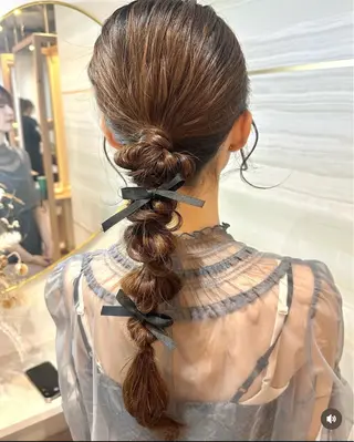 セミロング 島崎 穂乃香のヘアスタイル