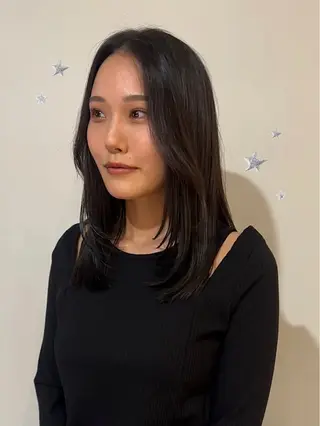 ミディアム カラー 暖色カラー/レイヤー 🌙 オノユリカのヘアスタイル