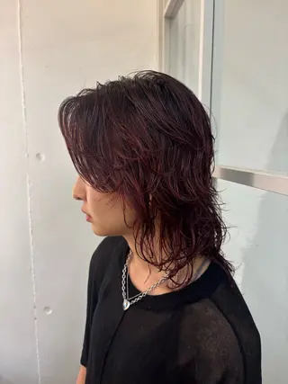 ミディアム カラー GAKU/表参道/ MAGNOLiAのヘアスタイル