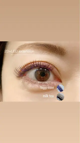 マツエク・マツパ Loverystal アイミのマツエク・マツパデザイン