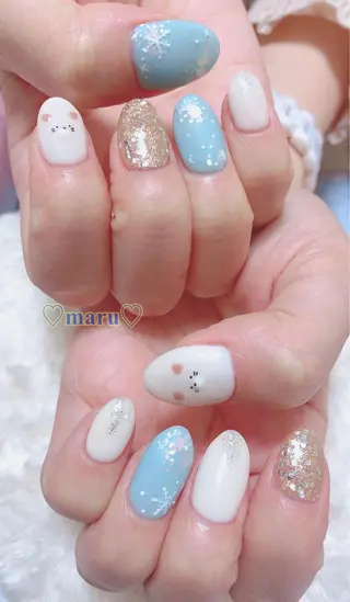 ネイル まるみ ♡のネイルデザイン