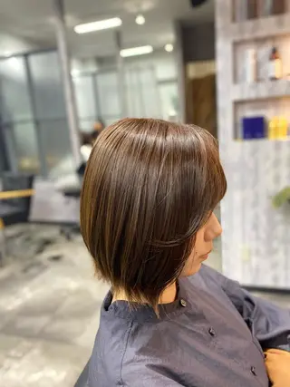 ミディアム カラー ✨圧倒的な艶髪体験✨ ☆Makoto☆のヘアスタイル
