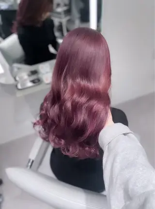 ロング 谷 ほのかのヘアスタイル