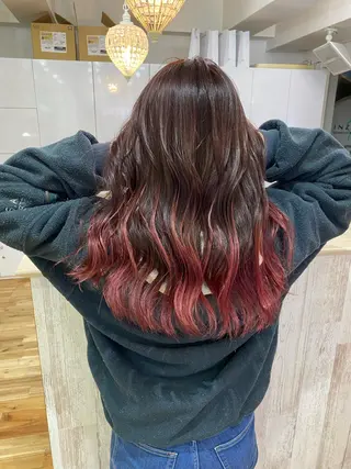 ミディアム 笹江 瑞穂のヘアスタイル