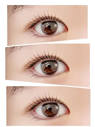 マツエク・マツパ ribbon水戸店所属・原田 美波のマツエク・マツパデザイン