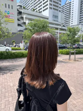 セミロング 小村 誠也のヘアスタイル