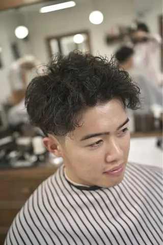 ショート メンズ ヘアーサロンチョップショップ所属・吉祥寺駅 takumiのヘアスタイル