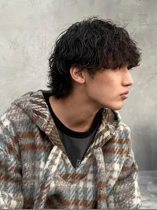 ショート パーマ メンズ fifth  SAKAE所属・SENTA✨メンズ パーマ✨fifth栄のヘアスタイル