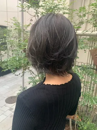 ショート カラー レイヤーカット/艶髪 ✨💭KIRARIのヘアスタイル