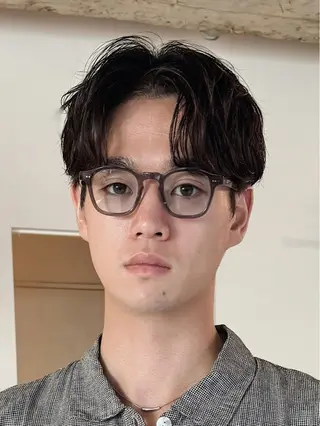 ショート 森田 鴻之介のヘアスタイル