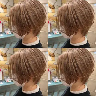 ショート カラー レイヤー×髪質改善 マネージャー安藤光司のヘアスタイル