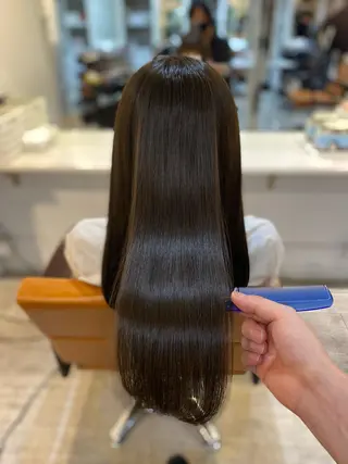 ロング カラー 🌈艶髪人気№１🌈 newi池袋店⭐江口のヘアスタイル