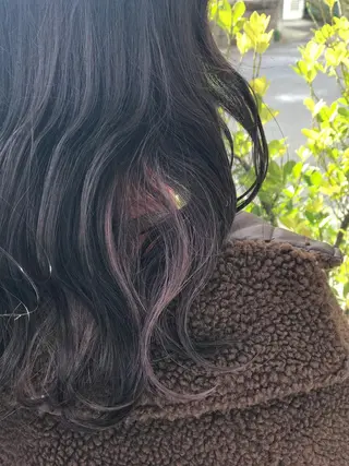 ミディアム カラー 下條 真のヘアスタイル