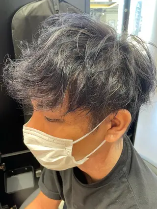 ショート カラー One By The Ect所属・ショート/脱白髪染め ☆宇﨑悠実のヘアスタイル