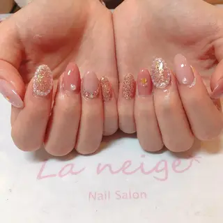ネイル La neige* yuki 🥯🍑のネイルデザイン