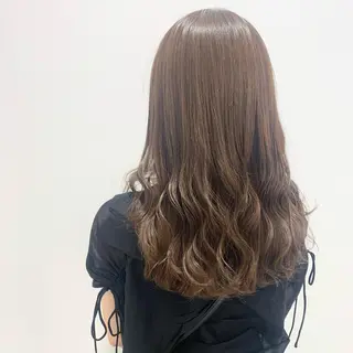 ロング カラー ボブ/美髪矯正 /佐藤　奈巳のヘアスタイル