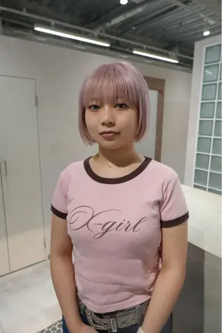 ショート 鈴木直之/ハイトーン /ボブ/美髪矯正のヘアスタイル