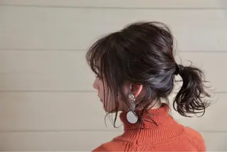 ミディアム CUORE所属・mayu ○のヘアスタイル