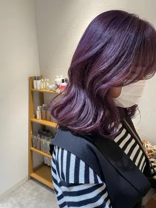 セミロング カラー オスズ 🎀´-のヘアスタイル