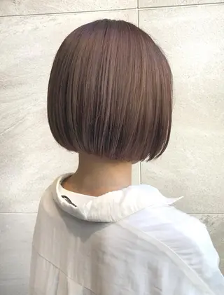 ショート カラー レイヤー,ボブ / 彩未のヘアスタイル