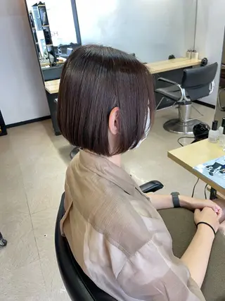 カラー Hair Labo NOSH六本松店のヘアスタイル