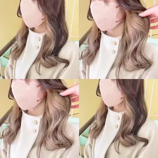 カラー 渋谷:インナーカラー ／🍒エリカ🍒のヘアスタイル