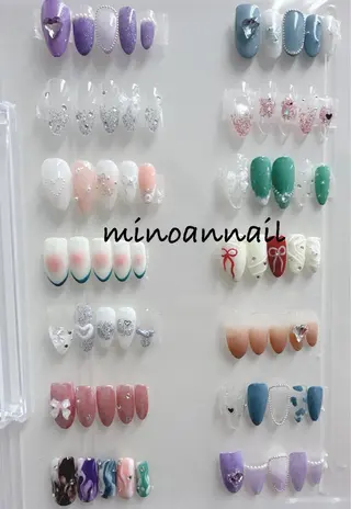 ネイル 美ノ庵ネイルサロン メトロポリタン前店のネイルデザイン