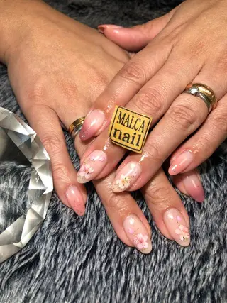 ショート カラー パーマ キッズ ネイル マツエク・マツパ MALCAnail(マルカネイル)所属・荒木 莉奈のネイルデザイン