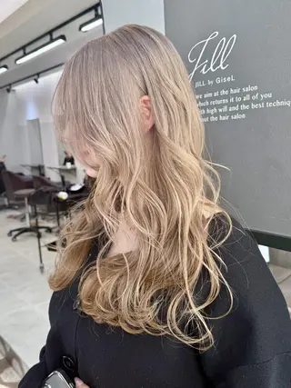 ロング カラー JILL/鶴岡 和幸/天神のヘアスタイル