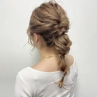 ヘアアレンジ ロング PRIVATE SALON EYES所属・EYES リアのマツエク・マツパデザイン