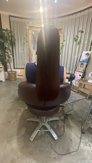 カラー 【透明感カラー】 上村響月のヘアスタイル